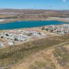 La laguna de Rada Tilly ubicada en la planta de tratamiento cloacales de la ciudad